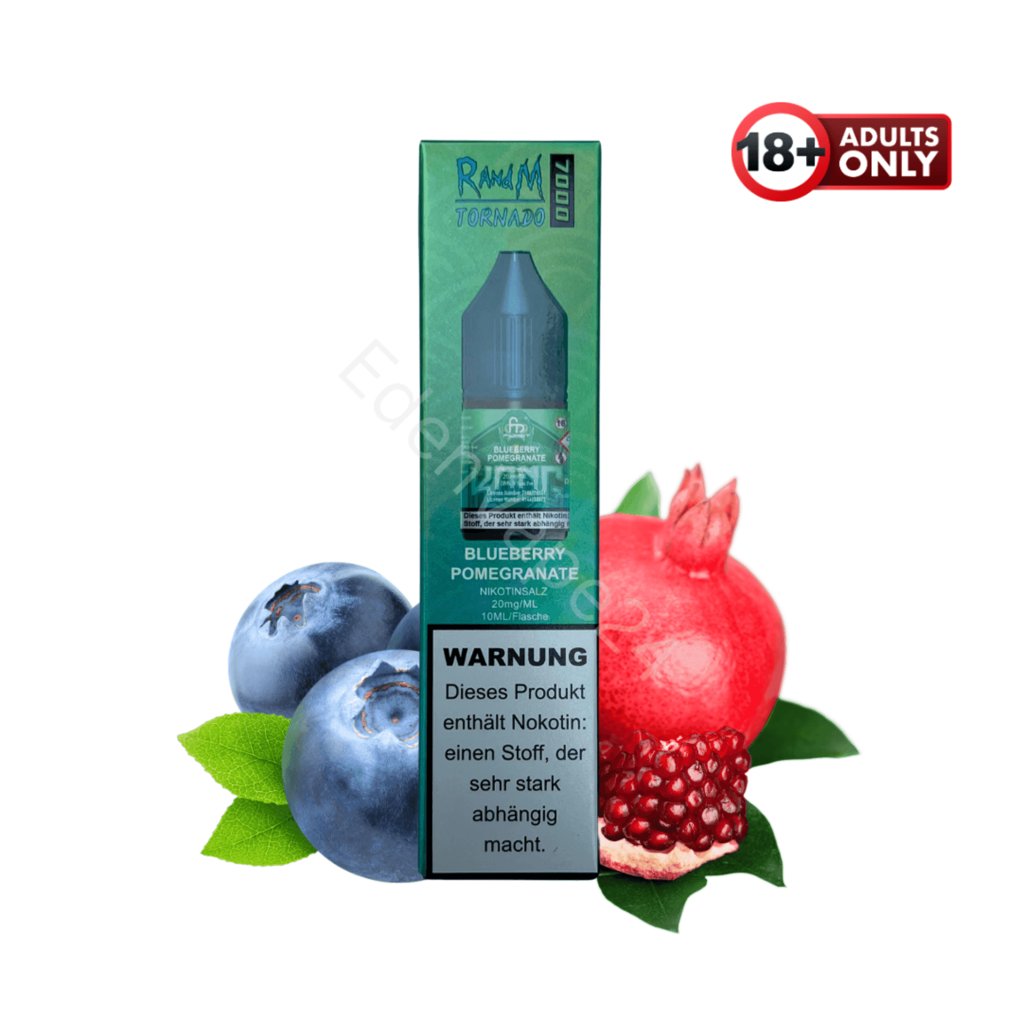 RandM Tornado 7000 Liquid - Blueberry pomegranate - EdenVape24
